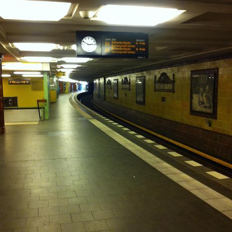 Station de métro à Berlin
