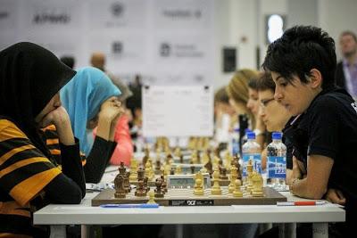 L'équipe de France féminine d'échecs a pris un bon départ en battant 3,5-0,5 la Malaisie - Photo © site officiel