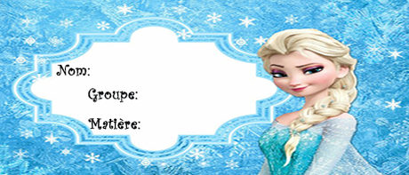 Des étiquettes Princesse Sofia et Frozen pour l'Académie Royale #BackToSchool #DIY