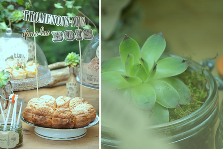 Woodland Vintage Sweet Table Woodland Vintage Sweet Table