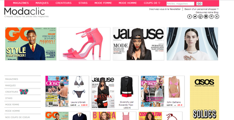 Modaclic, le site qui mixe magazines et shopping Modaclic, le site qui mixe magazines et shopping