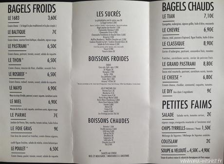 Mes envies de Bagel ( J’ai testé le Bagel Market / Paris) bagel market paris