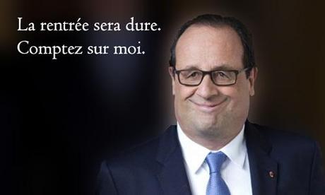 Une rentrée (trop) chargée dure rentrée pour hollande