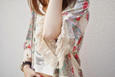 Vintage kimono floral Vintage kimono floral