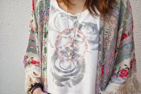Vintage kimono floral Vintage kimono floral