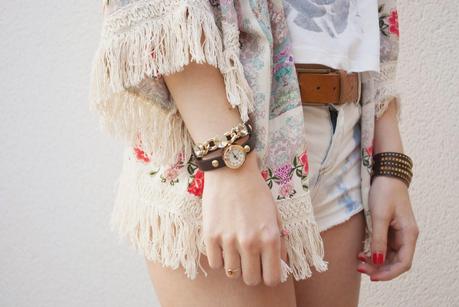 Vintage kimono floral Vintage kimono floral