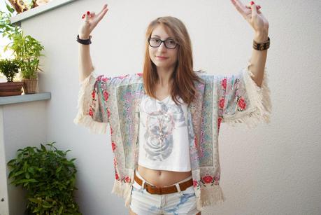 Vintage kimono floral Vintage kimono floral