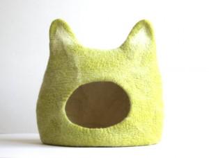 Le Monde de la Lune ! Le Chat vu par la Lune en Scorpion du jour sur Etsy agnes felt