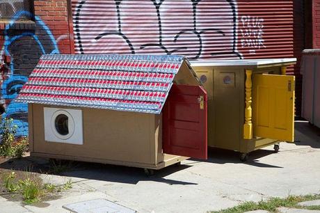 Petites maisons mobiles par Gregory Kloehn