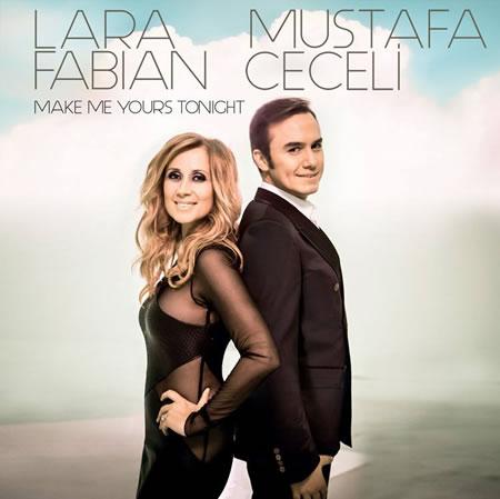 Lara Fabian Mustafa Cecelli pochette single Make me yours tonight - DR
