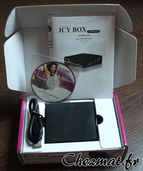Test : Icy Box B WRP201SD, un boitier pour les nomades   boite icy 