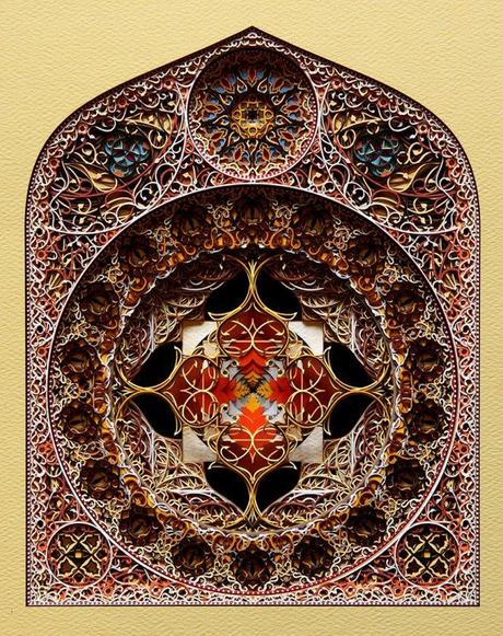 architectural-laser-cut-paper-art-eric-standley-12 Le découpage de papier au laser, un art fabuleux par Eric Standley