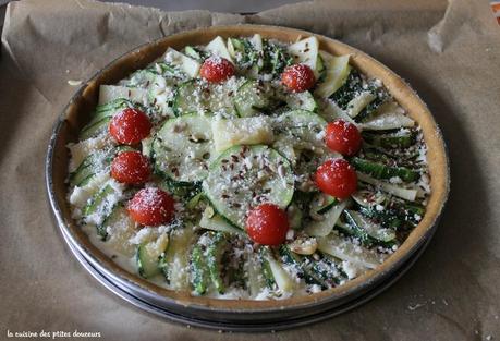 Tarte aux courgettes, comté et parmesan, pâte à tarte à l' épeautre IMG_4066