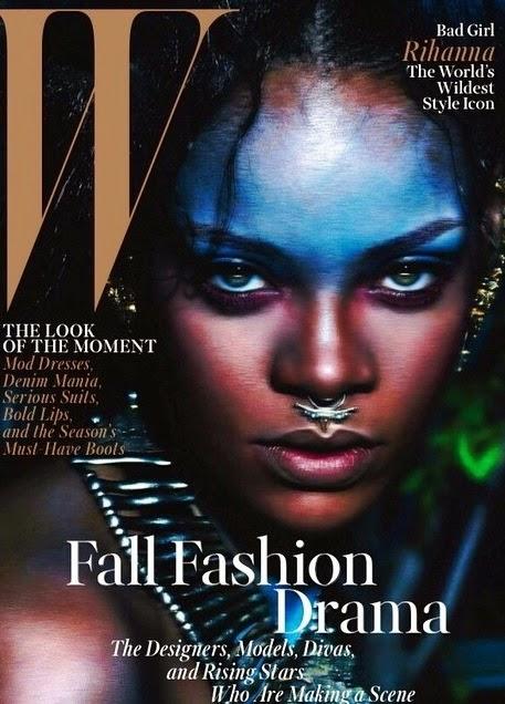 Rihanna, reine sauvage en couv' du prochain W MagazineMagazine..