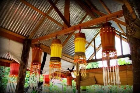 10 août 2014. Nong Khai. Wang Nammok, le village des lanternes. DSCF9087