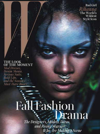 W Mag Cover Girl Rihanna