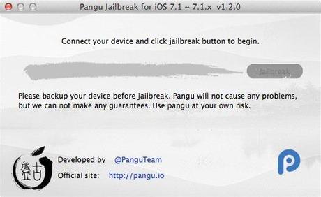 Jailbreak iOS 7.1.1 7.1.2 Pangu 1.2
