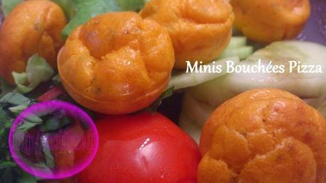 Minis Bouchées Pizza ( Thermomix et empreintes Demarle ) Minis Bouchées Pizza 3