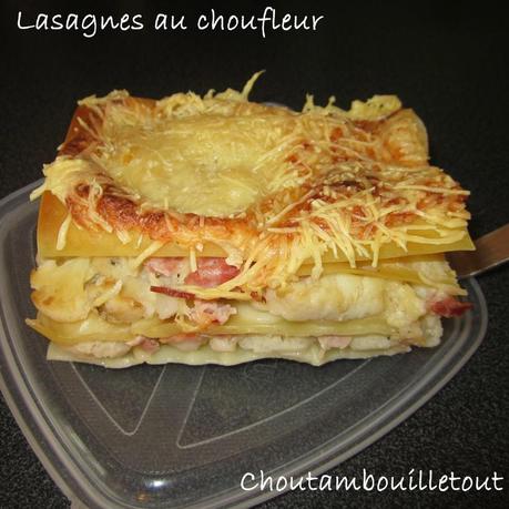 lasagne choufleur