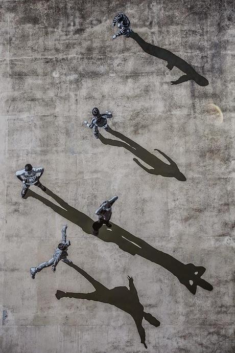 Illusions d'ombres : le dernier projet de Strøk, à Terracina, en Italie - Street Art