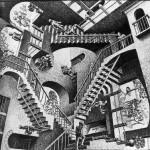 Relativité d'Escher