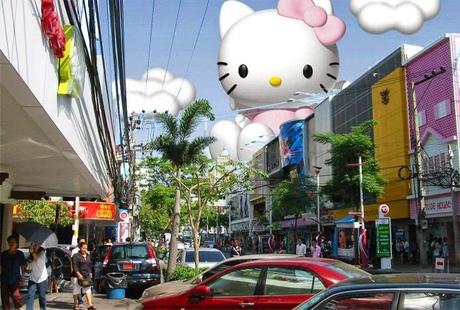 Hello Kitty-mania sur Bangkok