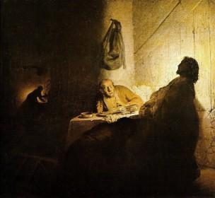 Rembrandt_Emmaus-1628
