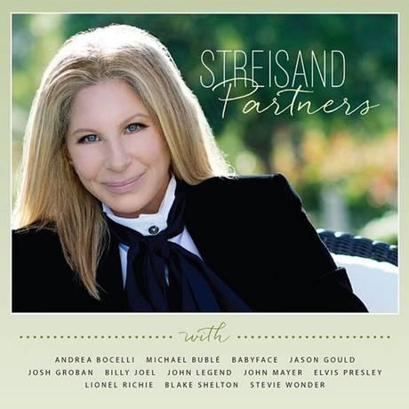 Quels sont les partenaires de Barbra Streisand sur son nouvel album?