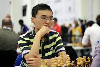 Le Chinois Yu Yangyi a réalisé pour le moment un score individuel de 8.5/10, soit une performance Elo à 2902 - Photo © site officiel