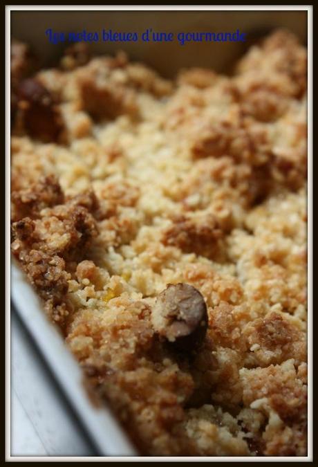 Crumble aux nectarines et amandes entières IMG_9499'