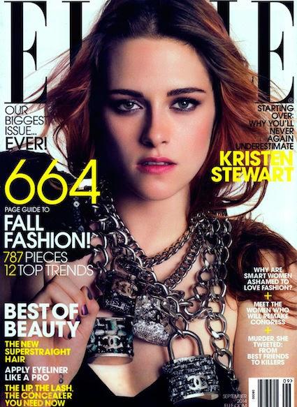 Kristen Stewart est la cover girl du September Issue du Elle version US...