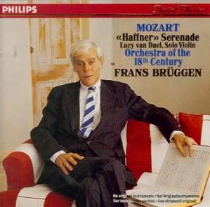 WA Mozart Haffner Serenade Frans Brüggen