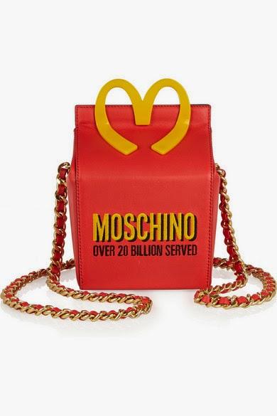Le sac du week end : Le Happy Meal bag Moschino par Jeremy Scott...