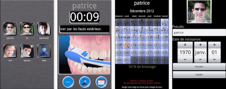 Une application pour coacher le brossage des dents Une application pour coacher le brossage des dents