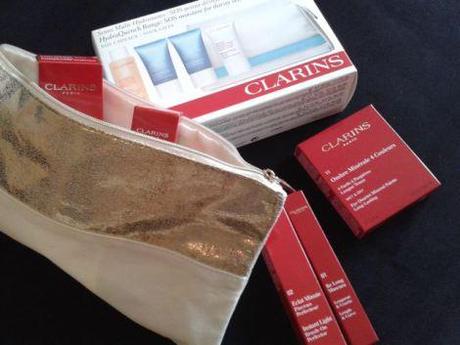 Défi du lundi : mes habitudes beauté mumtobeparty, les produits cadeaux Clarins