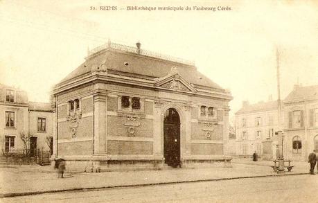 La Bibliothèque municipale du Faubourg Cérès, avant guerre.