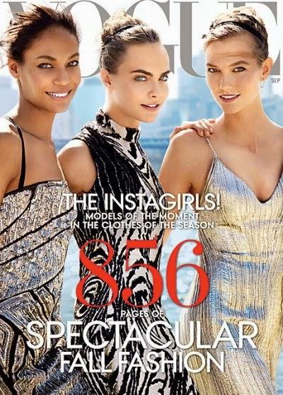 Les Instagirls en couv' du September Issue du Vogue US...