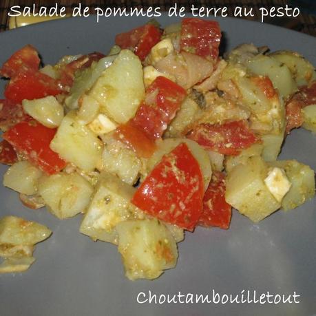 Salade de pommes de terre au pesto salade patate pesto