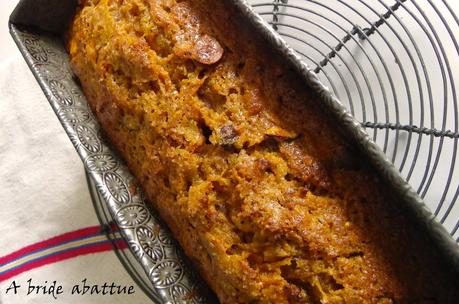 Carrot Cake aux clémentines confites et aux noisettes pour le pique-nique des bloggeurs
