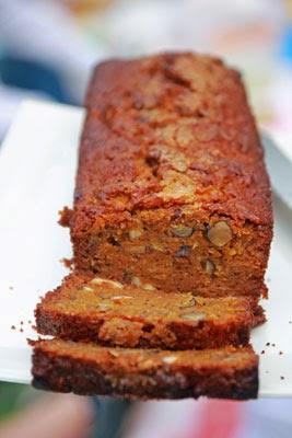 Carrot Cake aux clémentines confites et aux noisettes pour le pique-nique des bloggeurs