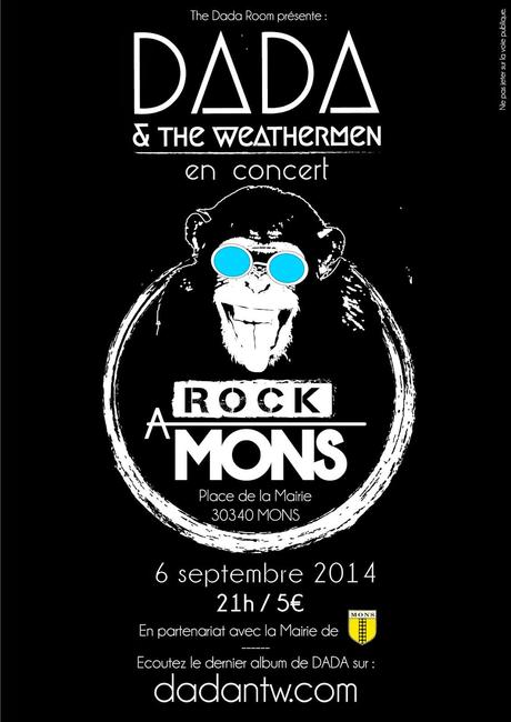 Dada and the Weathermen premier concert à Mons
