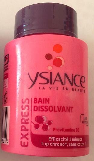 Comparatif de 4 bains dissolvants Comparatif de 4 bains dissolvants