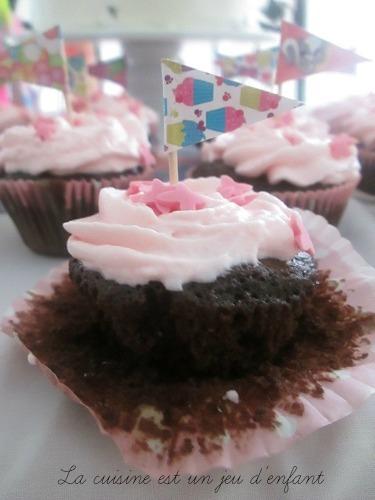 Cupcakes girly {au chocolat} 