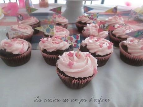 Cupcakes girly {au chocolat} 