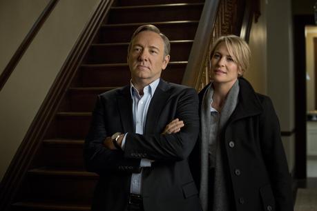house of cards kevin spacey robin wright [Critique série] HOUSE OF CARDS   Saison 1 