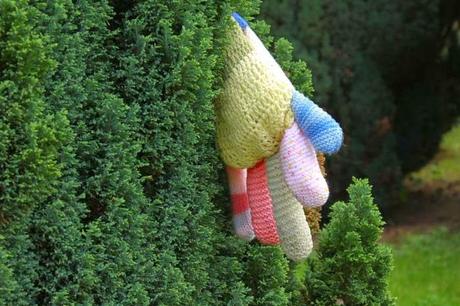Le tricot s'invite au jardin botanique