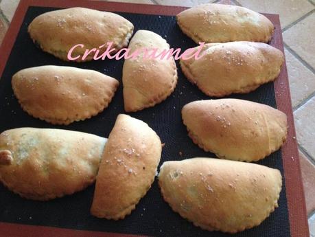 Minis calzone saumon/poireaux et jambon/bacon/courgette/mimolette IMG_4915