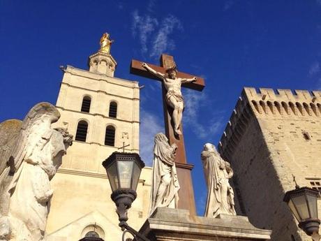 Le palais des Papes d'Avignon...