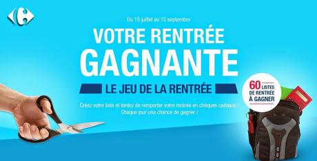 Bons plans pour la rentrée avec carrefour !