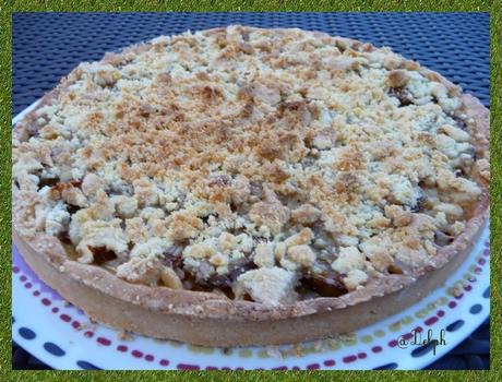 Tarte crumble aux prunes Tarte crumble aux prunes